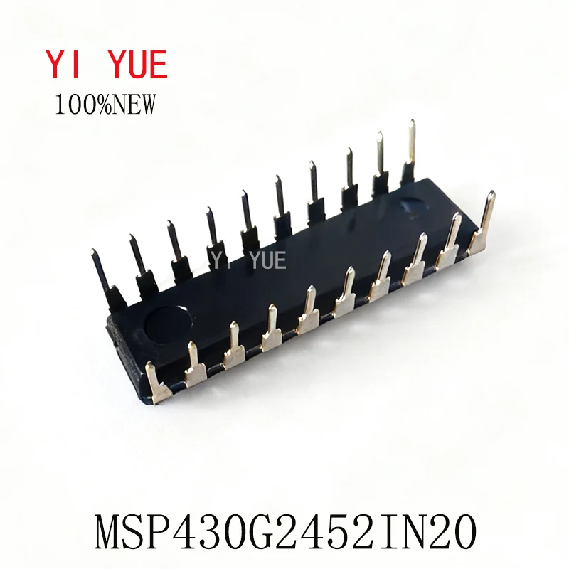 100% nuevo MSP430G2452IN20 DIP20 8KB FLASH 256B SPI/I2C 16MHz MCU - imagen 2