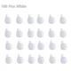 100 PCS-White