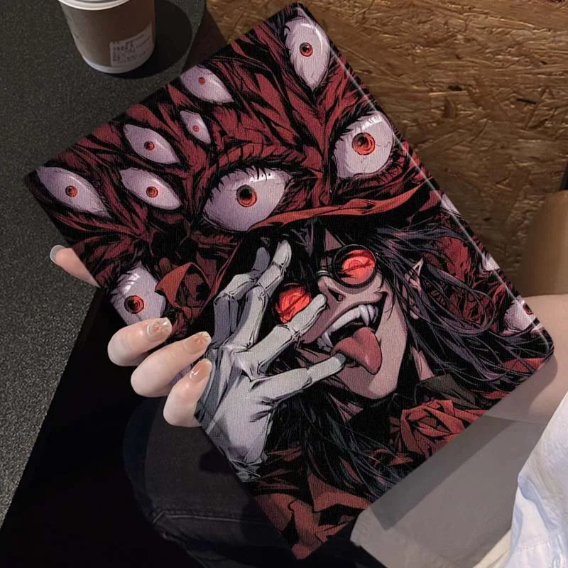 Hellsing Alucard Anime para Samsung Galaxy Tab S11 S10 S9 S8 S7 S6 A10.1 A9 A8 A7 10,9 10,1 10,4 Lite FE Plus pulgadas funda para tableta - imagen 2