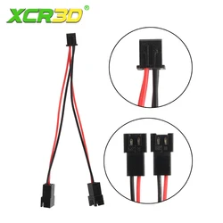 Cable Extensión Ventilador Hotend XH2.54 2 Pines Macho-Hembra XCR3D