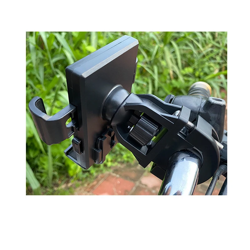 Soporte Universal para teléfono móvil de motocicleta y bicicleta de 4-6,5 pulgadas 360 ° Ver soporte para motocicleta bicicleta coche GPS a prueba de golpes - imagen 5