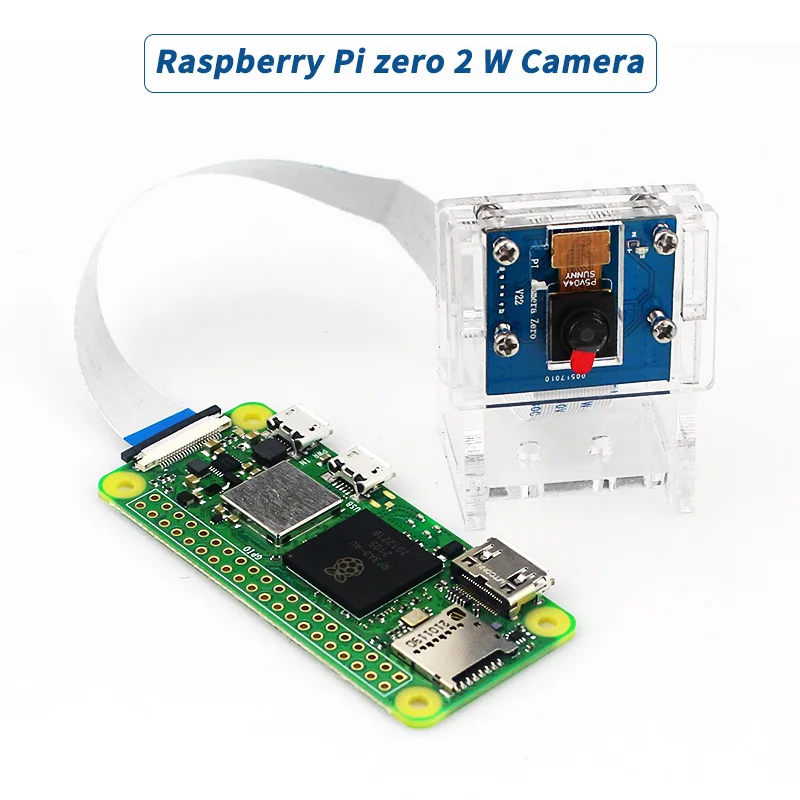 Cámara Raspberry Pi Zero 2 W Módulo de cámara web 5MP OV5647 con cámara dedicada FFC de 15 cm para Raspberry Pi Zero 2 W