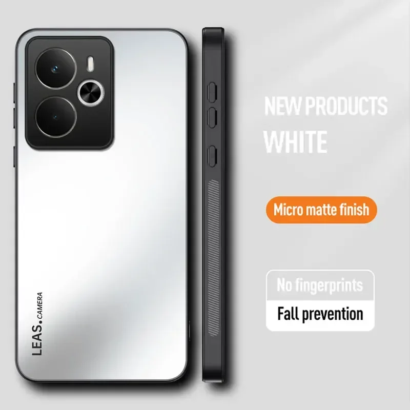 Para Realme 14 5G armadura a prueba de golpes funda esmerilada para Realme14 14Pro + plus protección de cámara cubierta de parachoques dura mate Capa