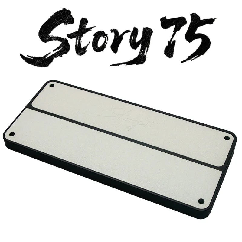 Kit de teclado mecánico Story75, inalámbrico, triodo, intercambio en caliente, personalizado, diseño 75%, teclados para juegos RGB de aluminio CNC - imagen 4