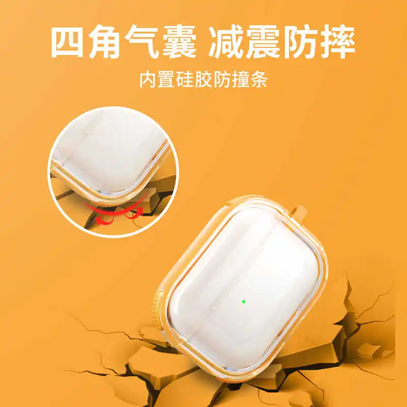 Funda para Airpods 4 funda protectora para Airpods 4 funda para Airpods4 funda de silicona para airpods4 funda de TPU para Apple Airpods4 - imagen 3