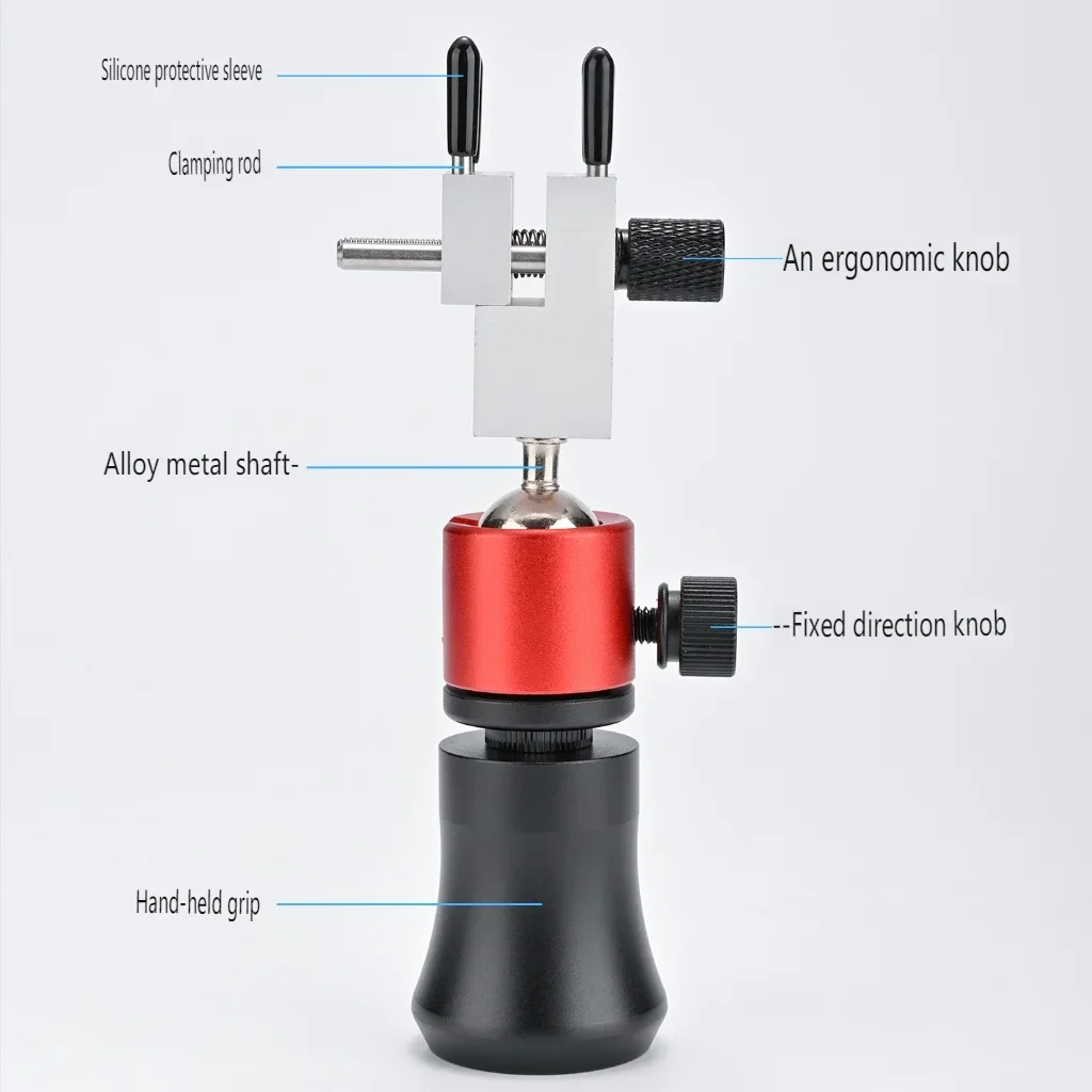 MSWZ MS093 Tornillo de banco de mano para pintura de modelo de precisión, mini abrazadera de ángulo ajustable para herramientas artesanales de Hobby pintadas a mano - imagen 2