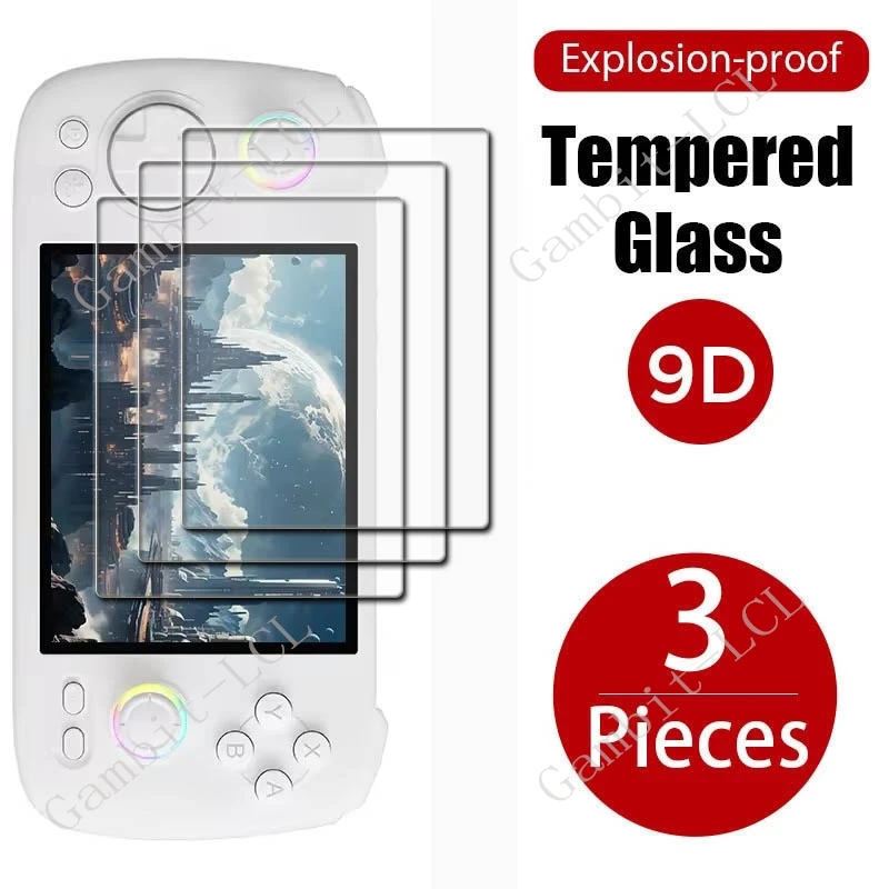 3 uds 9H HD vidrio templado para consola Anbernic RG406H Coopreme AnbernicRG406H RG 406H 4 "película protectora de pantalla de juegos
