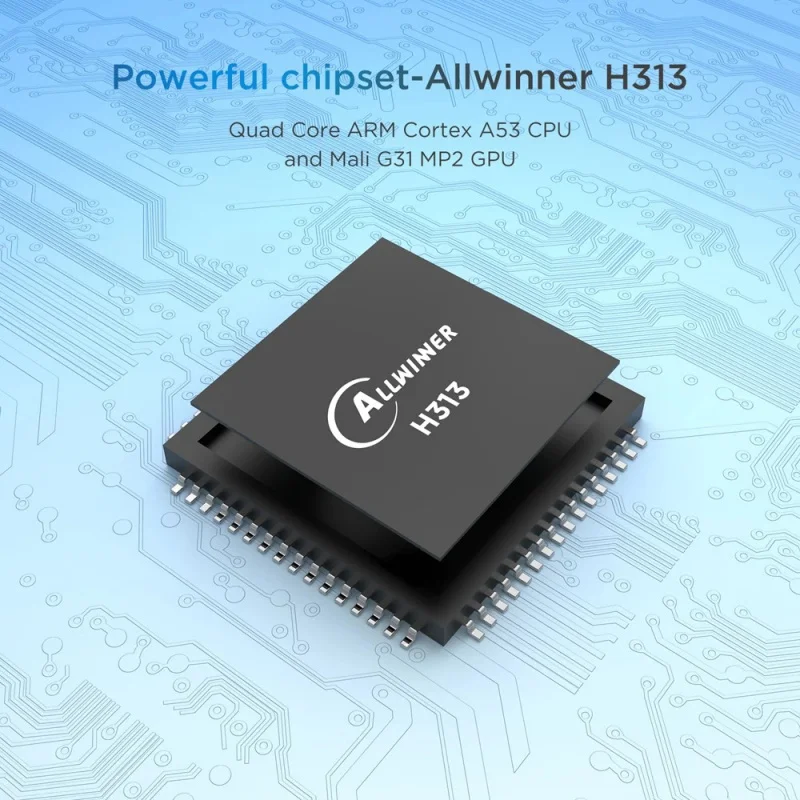 TV98 ATV X8 Smart TV Stick iptv Allwinner H313 quad-core 4G 5G Dual Wifi HD 8K 4K BT 5.0 8GB 128GB Control Remoto por Voz Android 14 - imagen 4