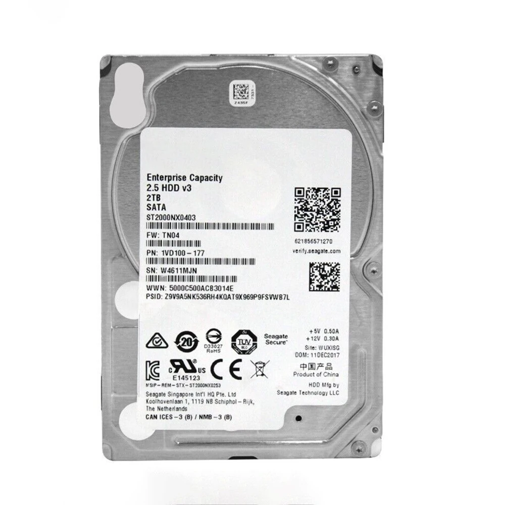 ST2000NX0403 2T 2,5 ''SATA 7,2 K CK3MN 0CK3MN R730 R630 disco duro HDD para DELL 2TB - imagen 5