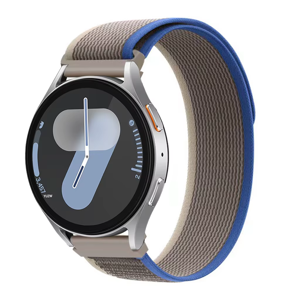 Correa de 20mm 22mm para Samsung Galaxy Watch 4 5 6 7 Classic Gear S3 Active 2 pulsera de nailon correa Amazfit GTS 2 3 4 mini Band - imagen 2