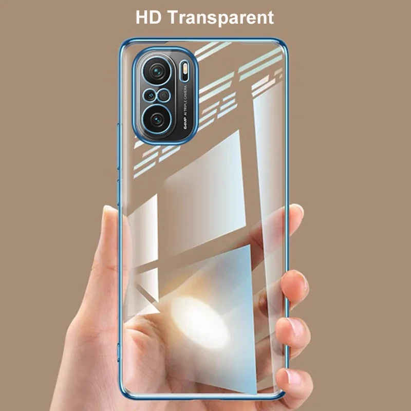 Funda de teléfono de silicona transparente para Xiaomi Poco F3 F4 X3 GT F2 M3 M4 X4 Pro Redmi K40 K50 Gaming K30 Ultra K20 Pro - imagen 4