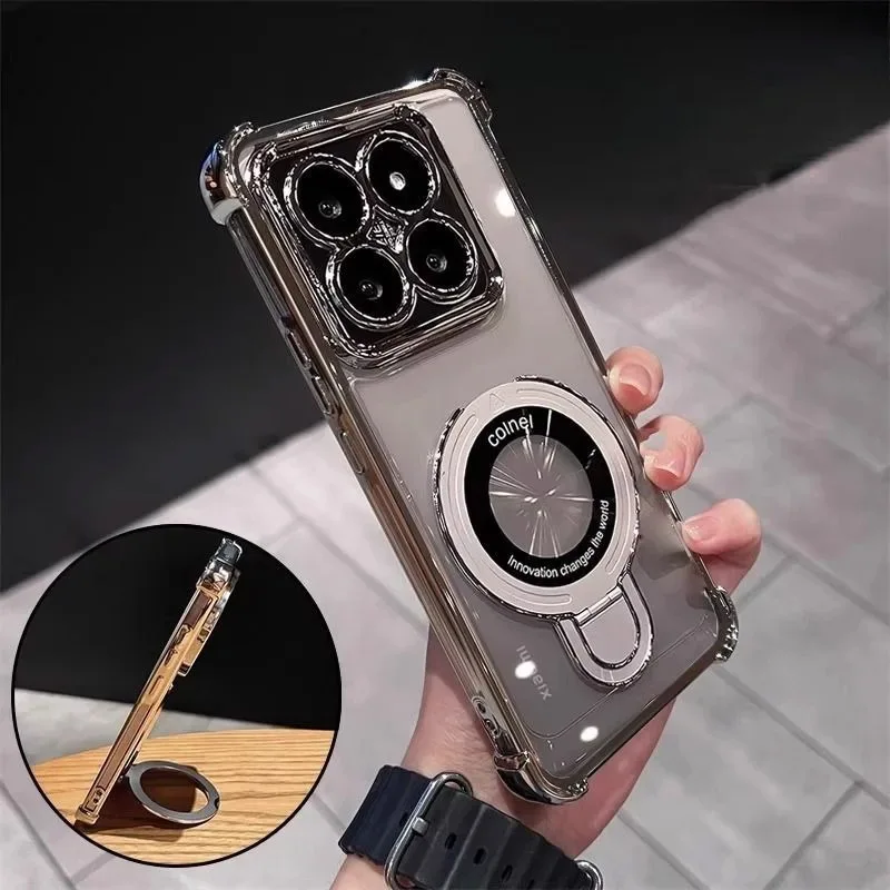 Funda de teléfono con soporte magnético Magsafe a prueba de golpes para Infinix Note 50 Note50 50X 50S Hot 50 60 40 Pro Plus 60i 50i 40i - imagen 5