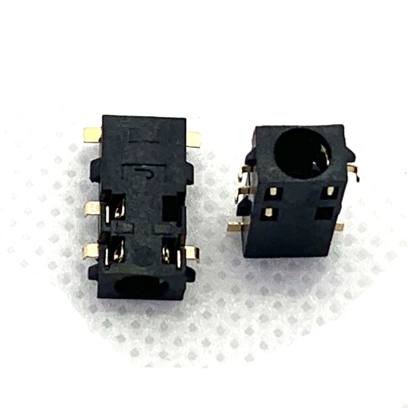 Placa de hundimiento de piezas, enchufe de auriculares de 5 pines sin pin fijo doblado, PJ-3086, 10 PJ-381, 3,5 - imagen 5