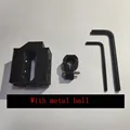 With metal ball
