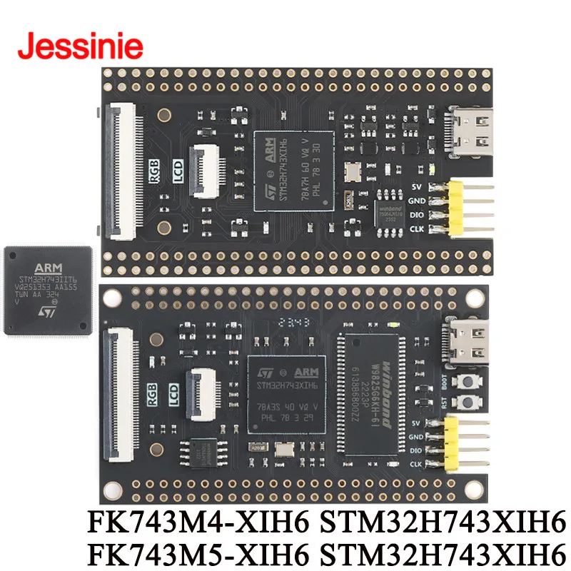 STM32H743XIH6 STM32H743 FK743M4-XIH6 FK743M5-XIH6 Módulo de placa de desarrollo STM32 de aprendizaje del sistema central Compatible con OpenMV