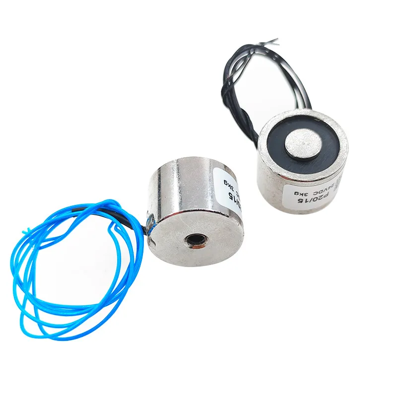 Electroimán P20/15 12V Fuerza de Sujeción 30N - imagen 2