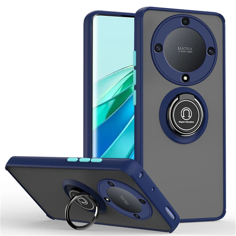 Placa magnética integrada en la funda