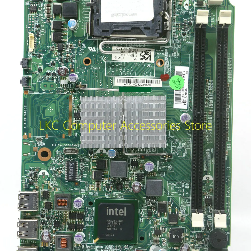 Para Lenovo A70Z A7000 AIO placa base todo en uno L-IG41S PIG41F 09147-1 48.3BE01.011 71Y8202 53Y6654 placa base 100% probada - imagen 4