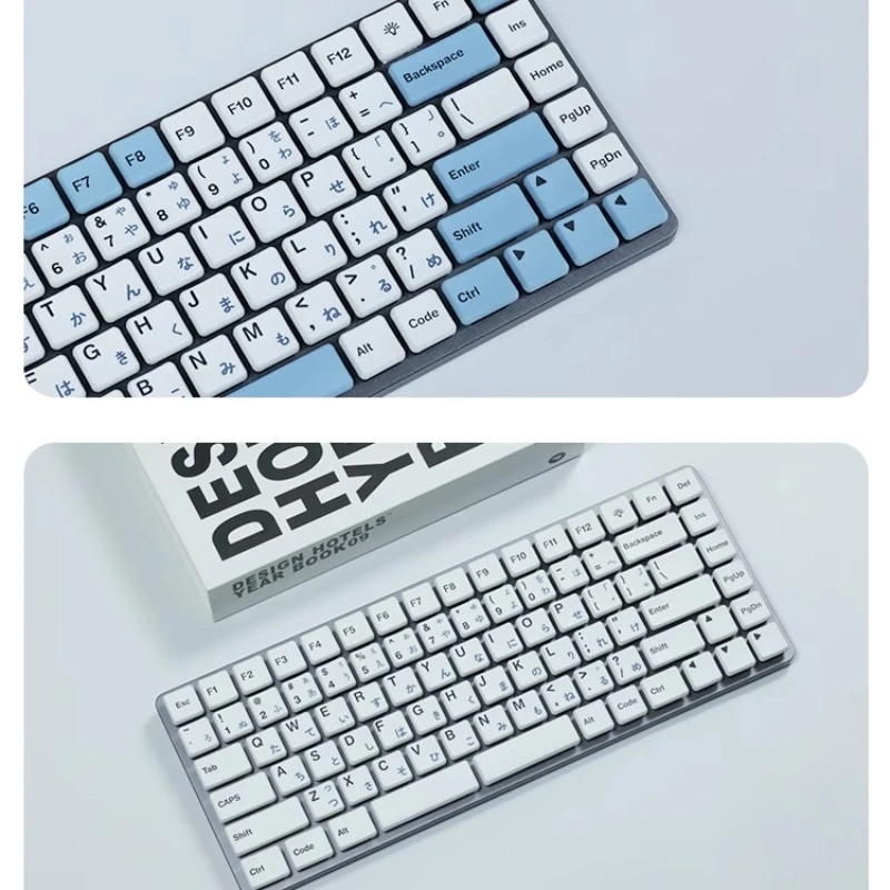 CFX Keycap de eje bajo personalizado ultrafino PBT sublimación de eje bajo lindo punto KeyCap adecuado para teclado Kaih Chocolate Split - imagen 2