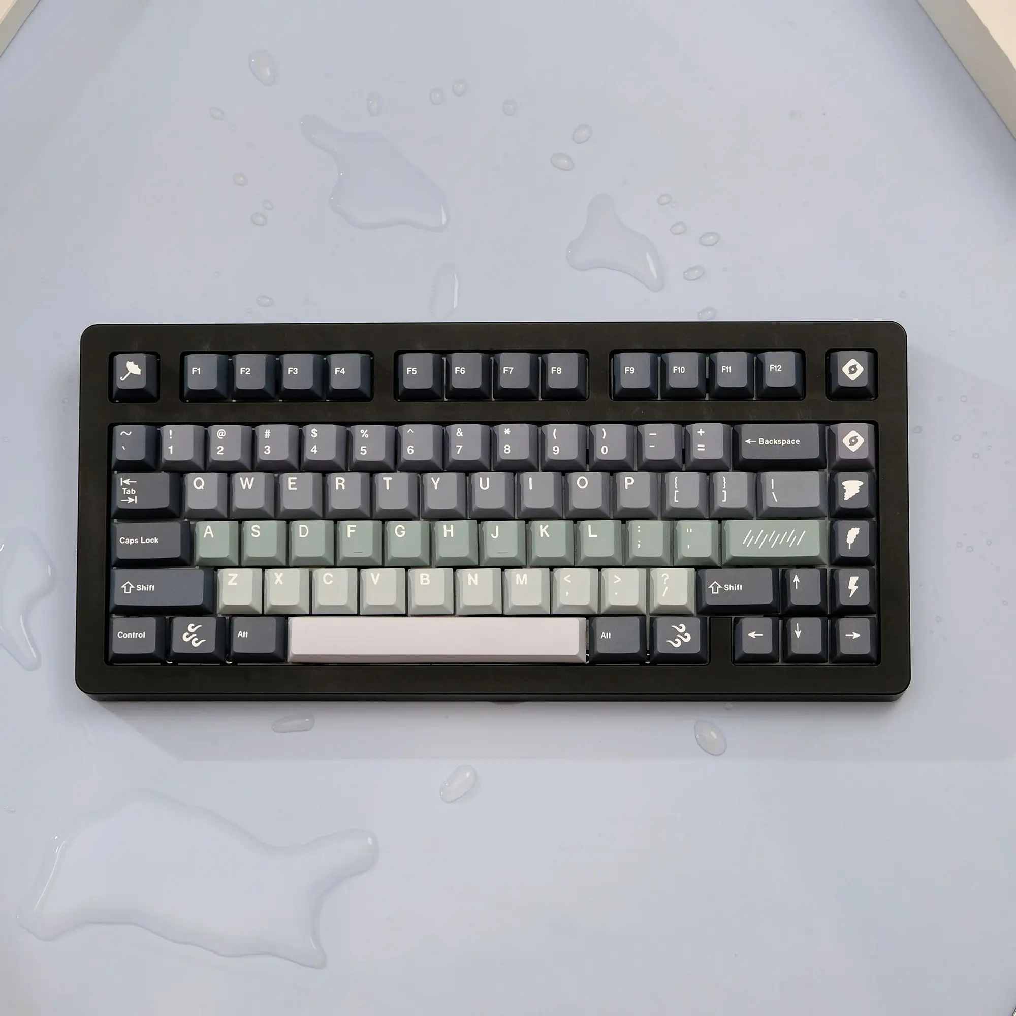 GMK-teclas Storm de 136 teclas, accesorios para teclado, perfil de cereza, tinte PBT, sublimación para juegos mecánicos MX Switch