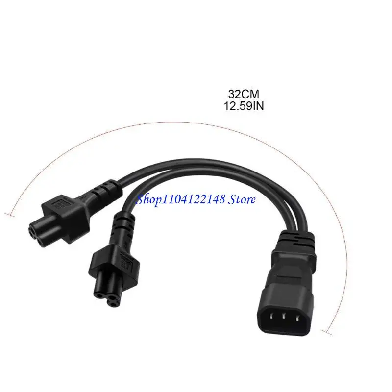 Terminales P9FA 3 IEC320-C14 a C5+Cable alimentación C5 Cable cable conector masculino a - imagen 5