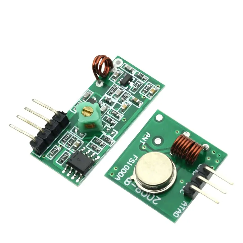 Módulo súper regenerativo de 433/315MHz, transmisor de Radio, receptor, frecuencia del receptor - imagen 4