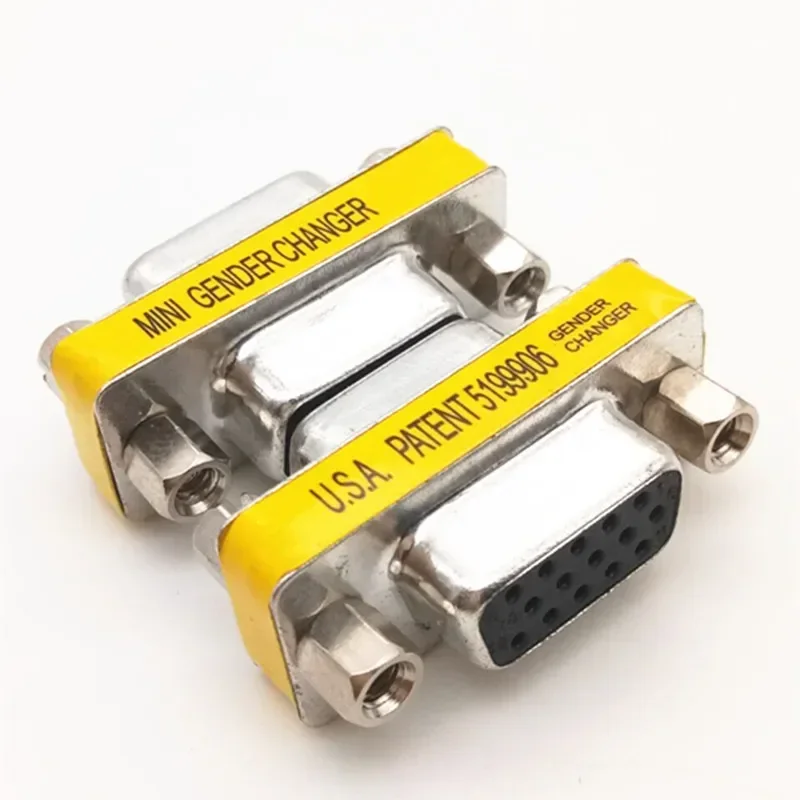 Cable de extensión VGA, conector hembra doble recto a tope, conversión de conector macho y hembra de 15 orificios a 15 orificios - imagen 4