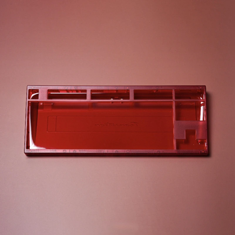 Kit de teclado mecánico monomodo con cable de 87 teclas, moldeado por inyección de PC, soporte de corte flexible a través de accesorios de teclado RGB personalizados - imagen 5