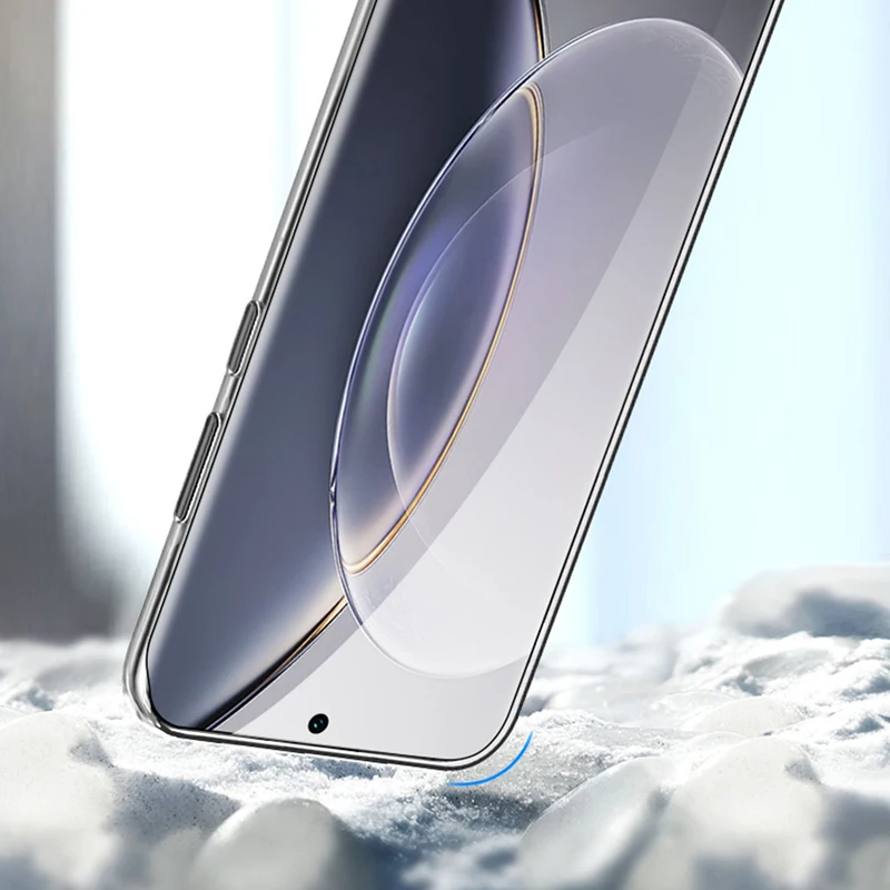 Funda de teléfono transparente ultrafina de alta calidad para VIVO X80 X90 Pro Plus Lite 5G, cubierta de cristal transparente de TPU suave, VIVOX80 VIVOX90Pro - imagen 4