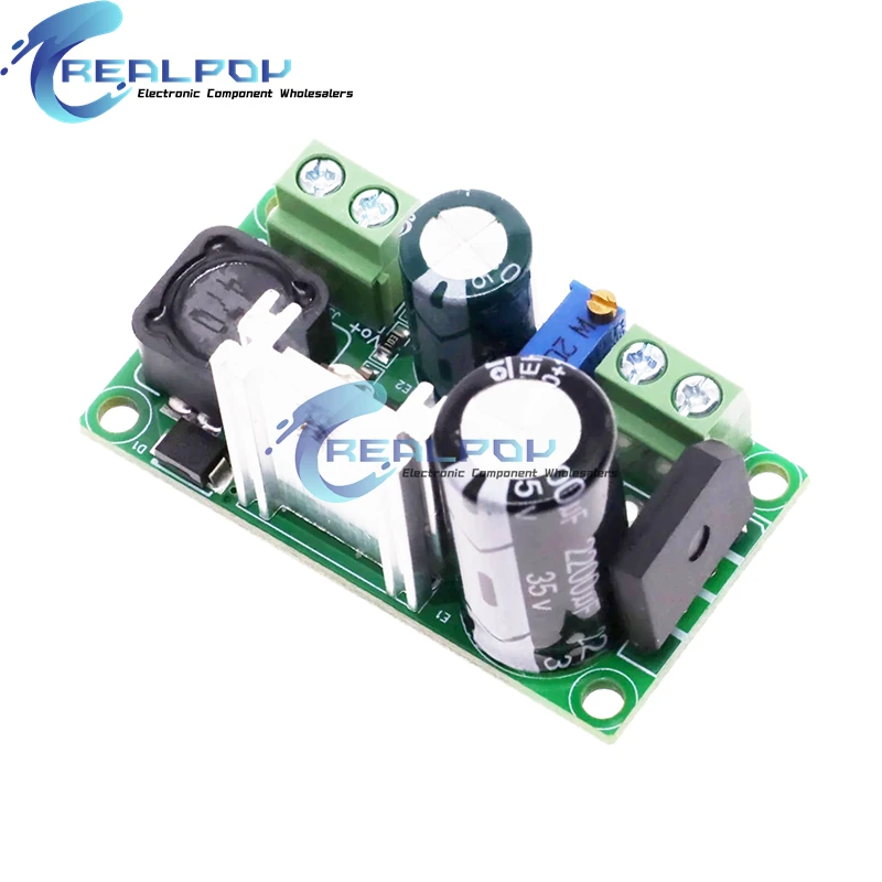 Módulo convertidor reductor AC/DC a DC LM2596HV 3v 3,3 V 5V 6V 9V 12V 15V 24V DC 5V-50V fuente de alimentación reductor ajustable 3A - imagen 2