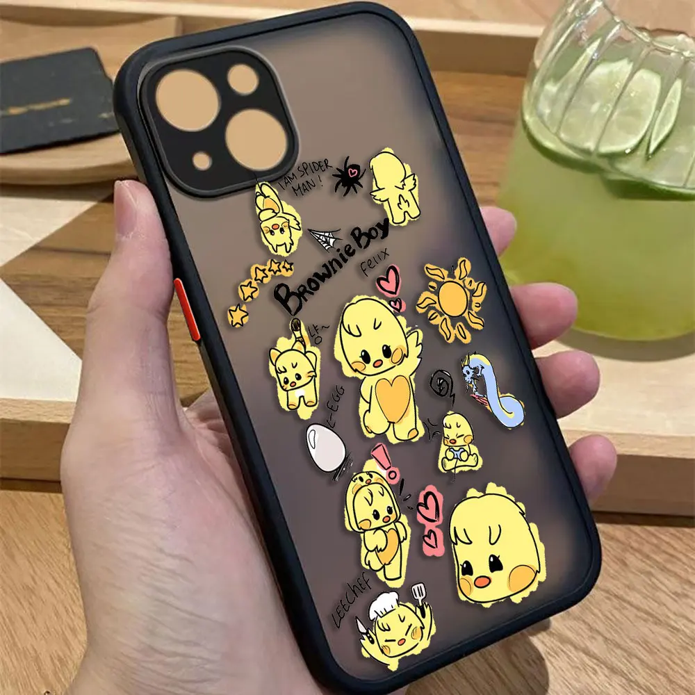 Funda de teléfono mate Kpop s-stray Kids s-skzoo para VIVO S1 T1 V15 V17 V19 V20 V21 V21E V23 V25 V29 S15 V23E S12 V50 LITE GT TPU - imagen 5
