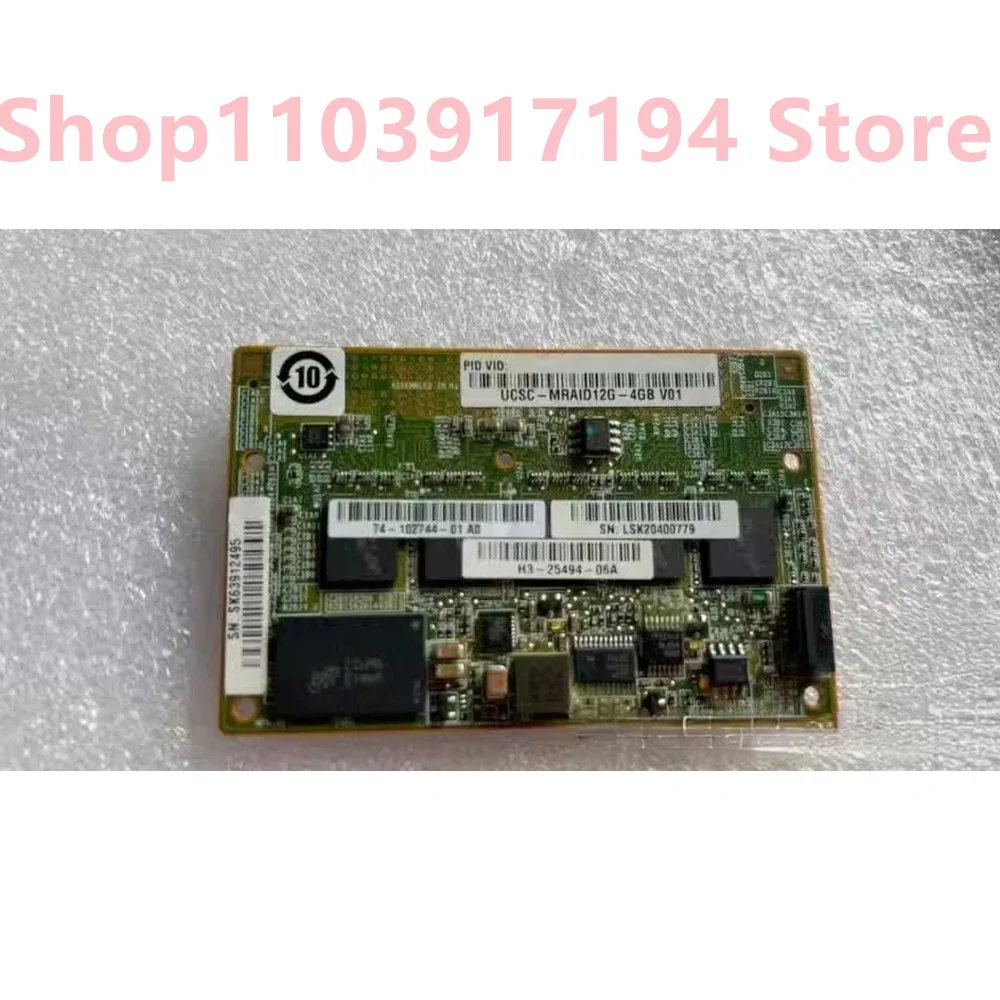 Tarjeta de matriz UCSC-MRAID12G V01 UCSC-MRAID12G-4GB