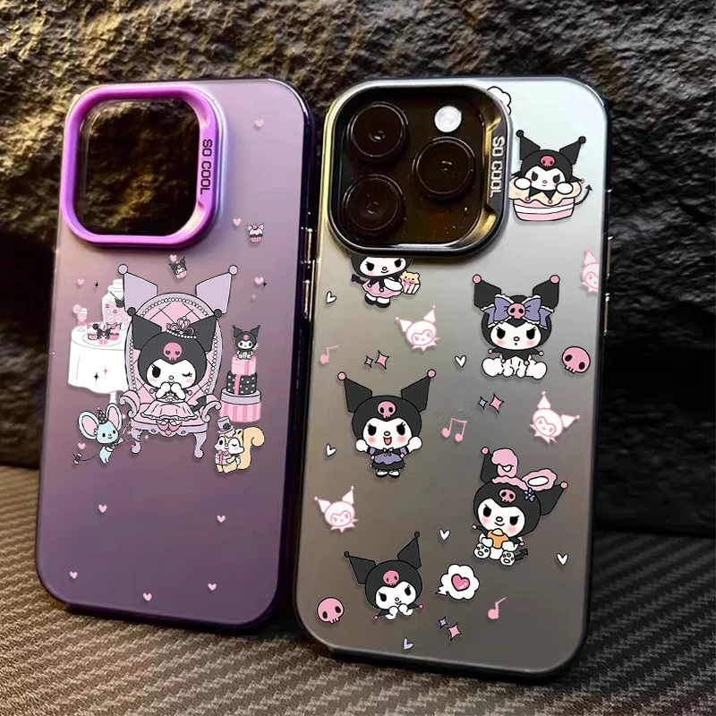 Sanrio Popular conejo mate PC funda para Samsung Galaxy S22 S23 S24 S25 Ultra S21 Plus FE A56 A36 A26 5G A16 A06 4G Note 20 cubierta
