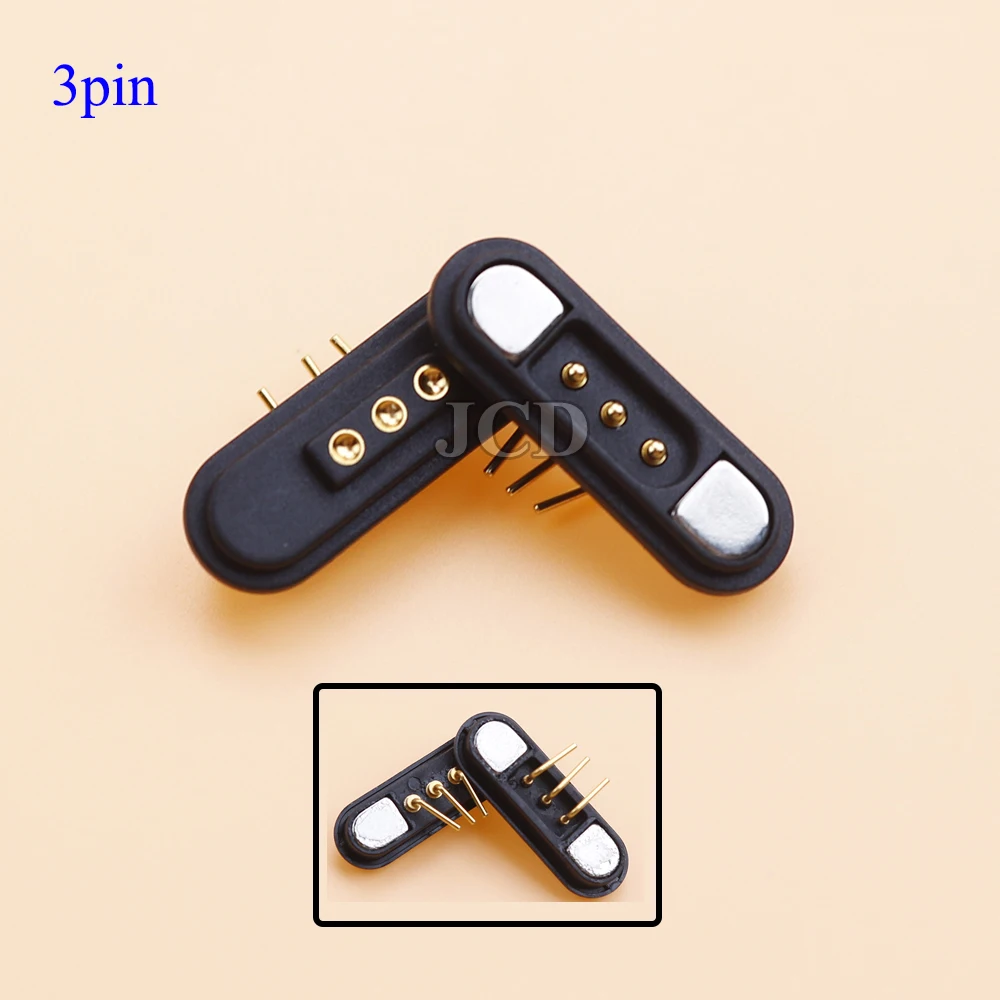 Pogo Pin 2P 3P 4P 5P 6P 7P hembra con resorte, toma de corriente CC, conector magnético, 2A - imagen 5