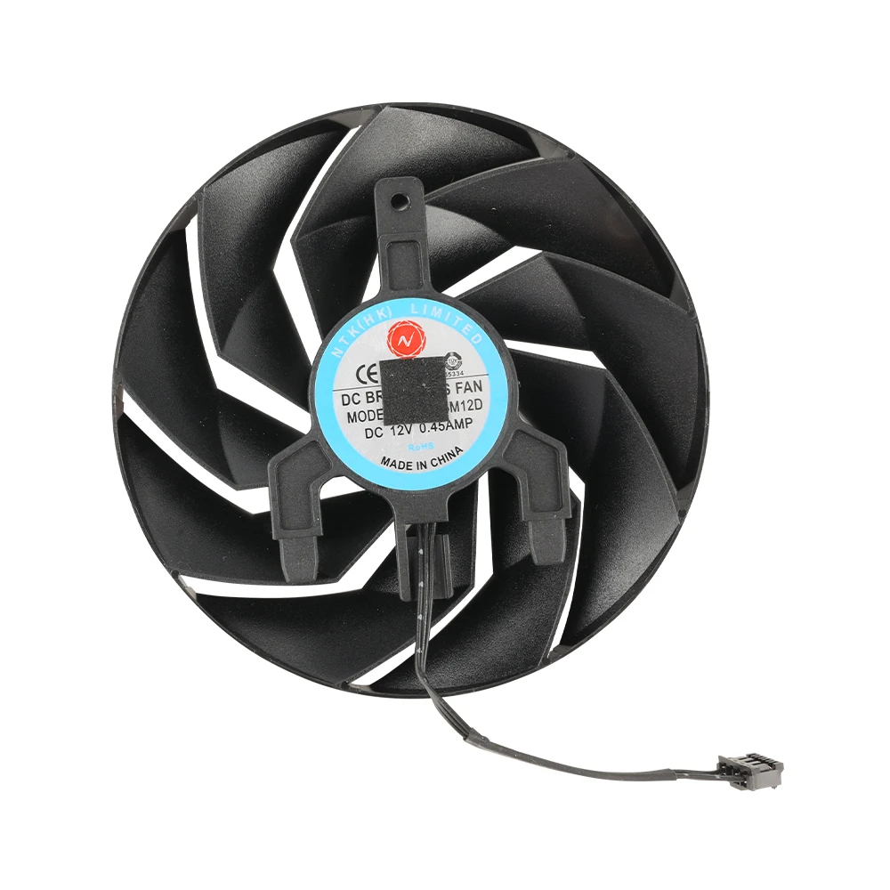 Para Sapphire PULSE AMD Radeon RX 6750 XT ventilador de tarjeta de vídeo 95MM FD10015M12D RX6750XT ventilador de refrigeración de tarjeta gráfica - imagen 4