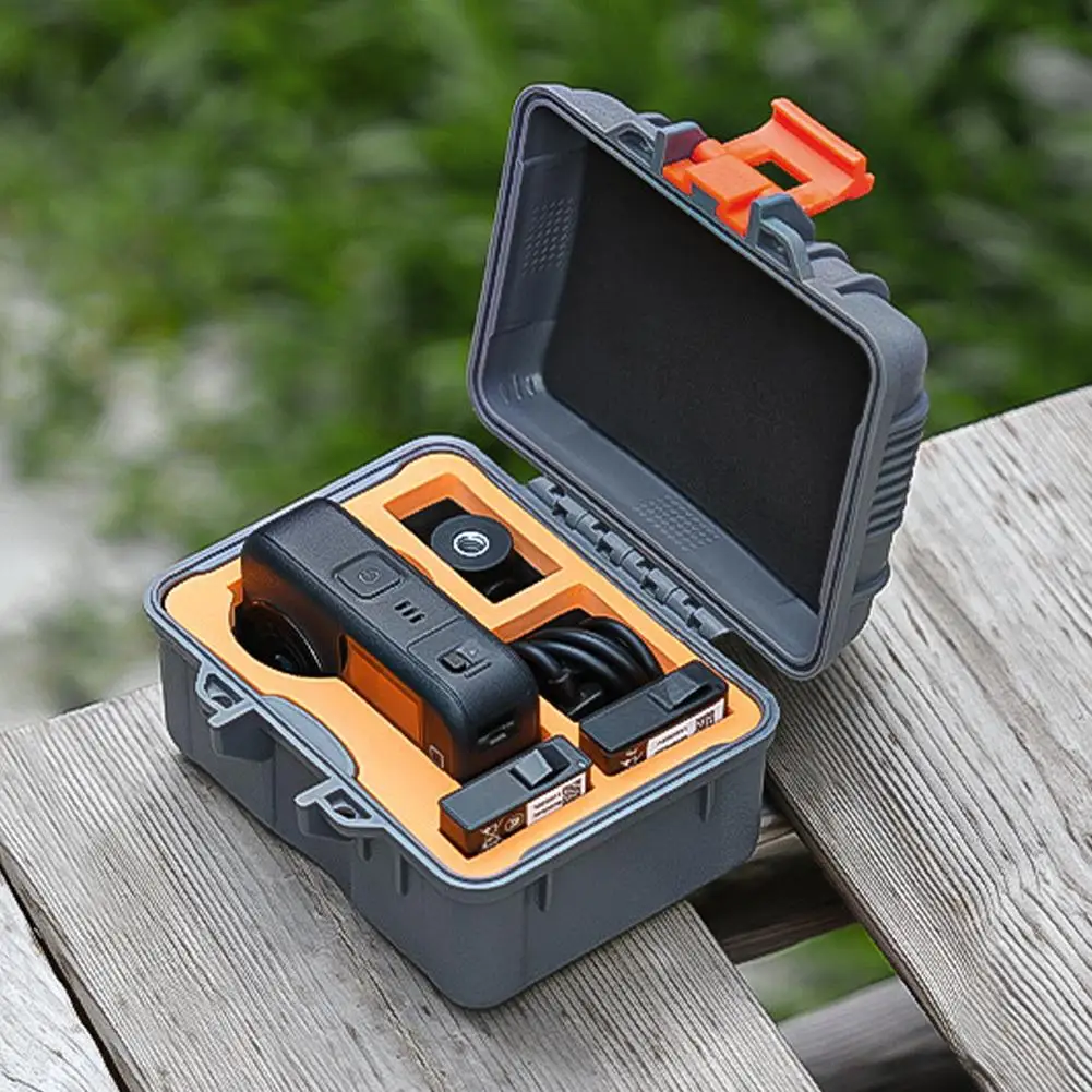 Para DJI OSMO 360 Mini maleta cámara panorámica anticaída y resistente a la presión protección de seguridad caja de almacenamiento accesorio al aire libre - imagen 5