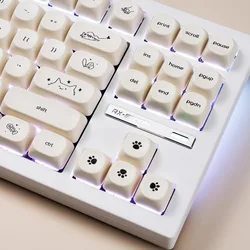 Teclas MOA Sublimación para Teclado Mecánico Diseño Gato