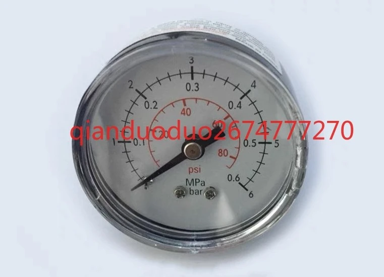Manómetro 0-10bar/1.0MPA/1.1MPA/160PSI/140PSI40/50mm