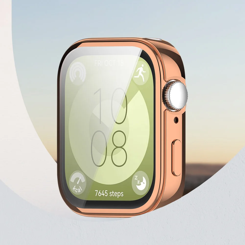 Funda de TPU, Protector de pantalla de cobertura completa suave, cubierta completa a prueba de polvo, carcasa protectora para reloj inteligente para Huawei Watch Fit 3 - imagen 3