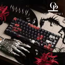 Teclas PBT Personalizadas Kaneki Ken para Teclado Mecánico