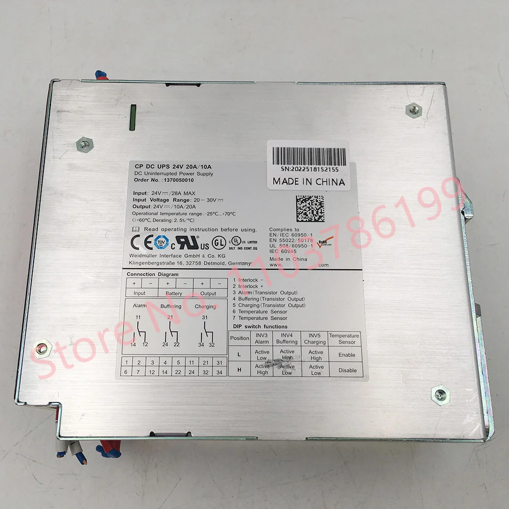 Fuente de alimentación ininterrumpida CP DC UPS 24V 20A/10A 1370050010 - imagen 4