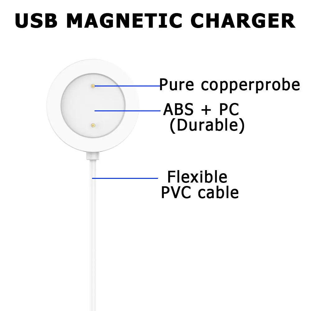 Soporte de Cable de carga USB para Xiaomi Watch S1, soporte de base para reloj inteligente activo, adaptador de cargador para Mi watch Color 2/Color Sport - imagen 3
