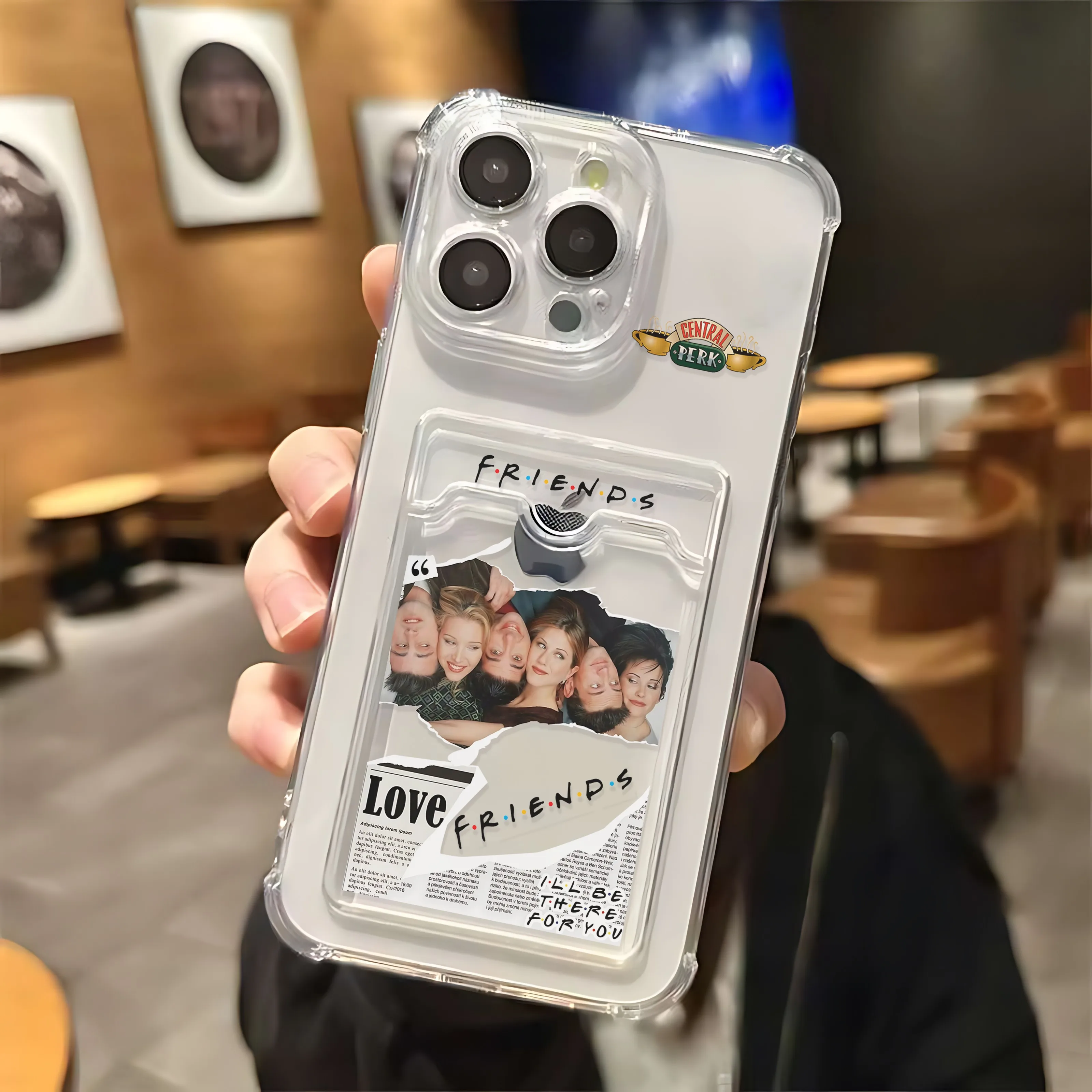 Friends Hot TV Show nueva funda con tarjetero para Samsung A73 A72 A71 A55 A54 A53 A52 A35 A34 A33 A25 A24 A23 A15 A14 A05 A04 5G - imagen 3