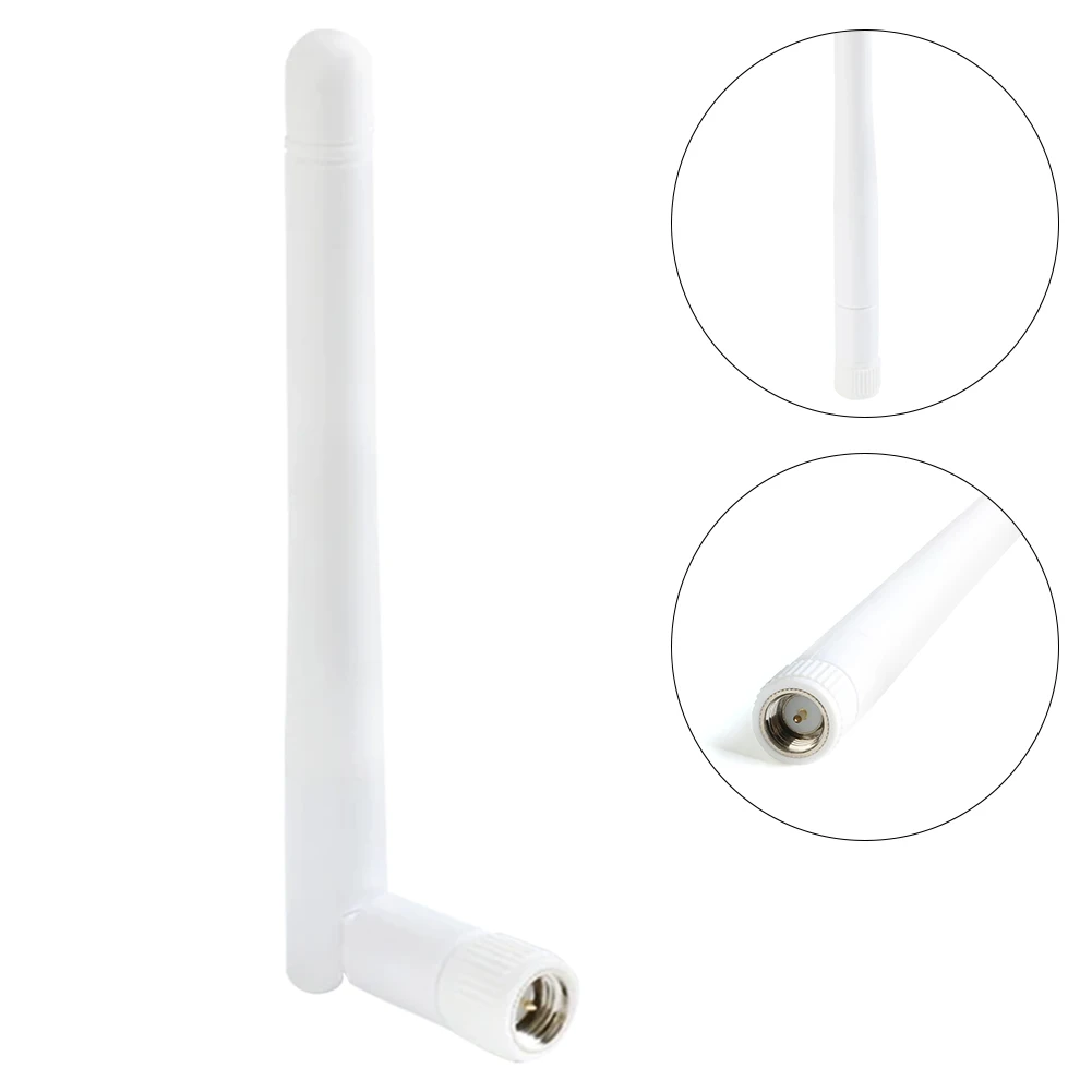Antena Omni WIFI de 2,4G y 3dBi con enchufe macho SMA, enrutador Omni externo para red inalámbrica - imagen 2
