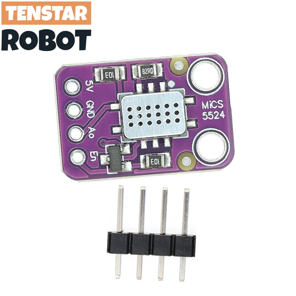 TENSTAR MICS-5524 Módulo Sensor de Gas de calidad del aire monóxido de carbono hidrógeno metano etanol H2 CO MICS5524 Placa de detección - imagen 2