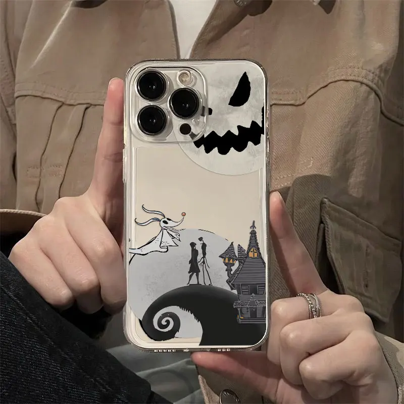 Funda de teléfono The Nightmare before Christmas para OPPO Reno 12F 12 7 11 11F 10 2F 4 8 8T 8Z 7 6Z 6 5 Pro Plus 4G 5G TPU - imagen 4