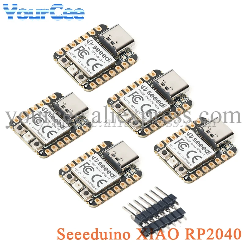 10 uds/1 unidad RP2040 Seeed XIAO Raspberry Pi módulo de placa de desarrollo para Arduino/MicroPython/CircuitPython - imagen 4