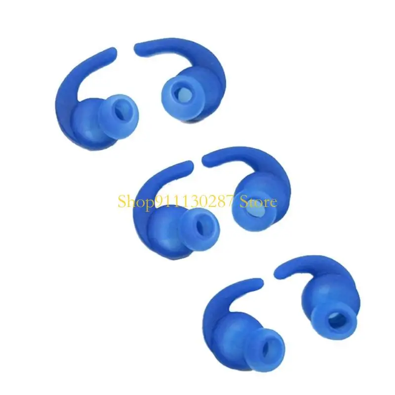 J1HC 3 pares almohadillas silicona para los oídos, auriculares intrauditivos compatibles con - imagen 2