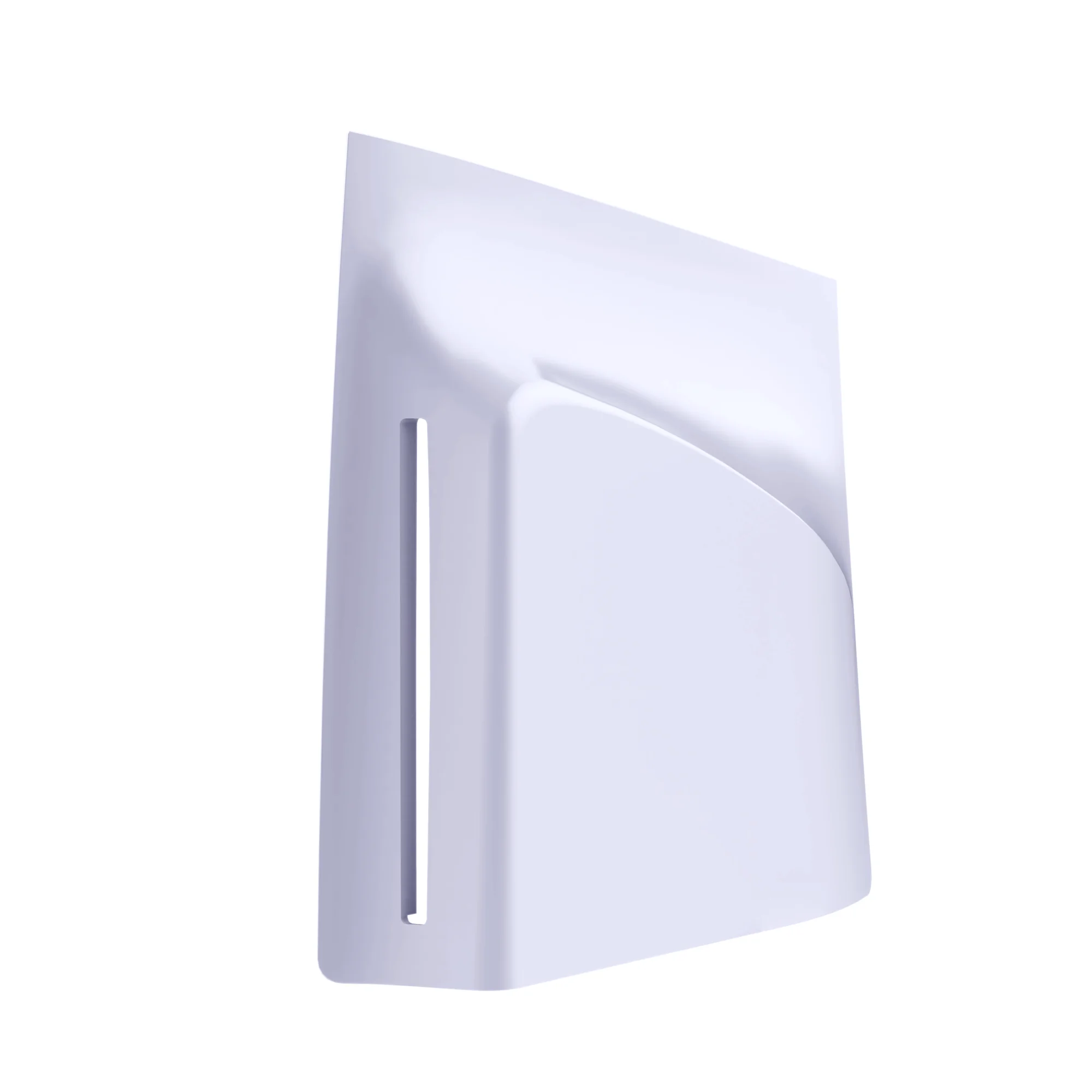 Paneles blancos de primera calidad, placa de disco lateral, placa frontal de repuesto ABS, carcasa dura, cubiertas de una pieza para pieza de disco delgado PS5