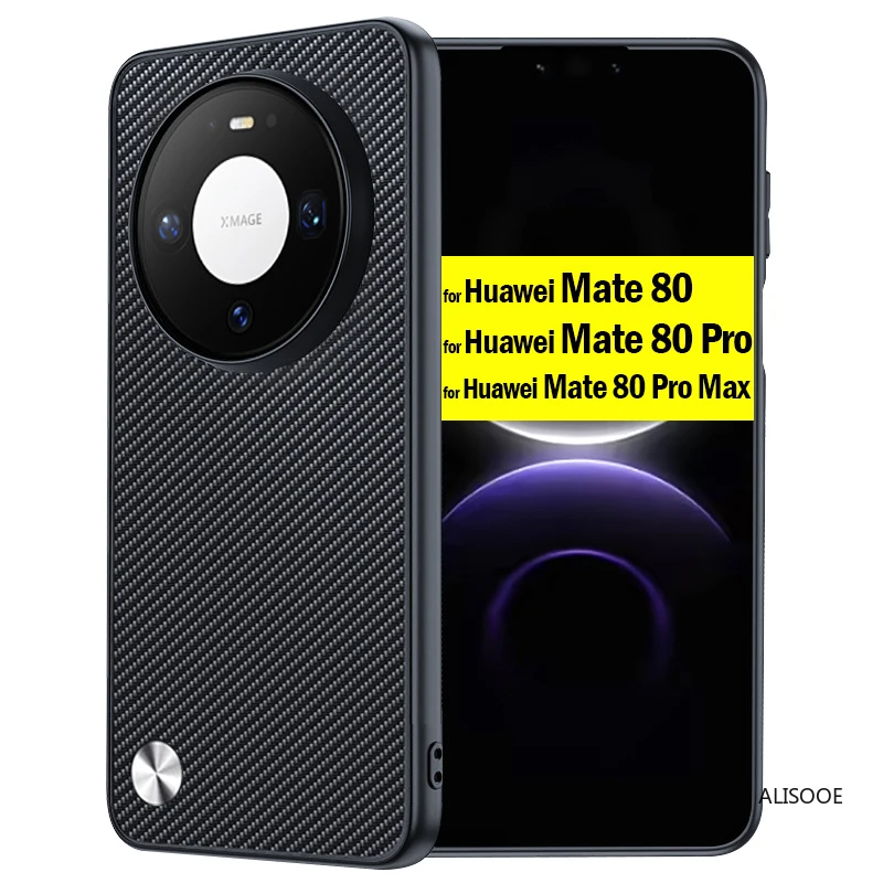 Para Huawei Mate 80 Pro Max Mate80 Funda de moda PU-Cuero protección trasera Capa Funda - imagen 3